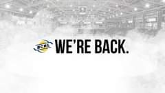 May be an image of text that says "BCHL WE'RE BACK."